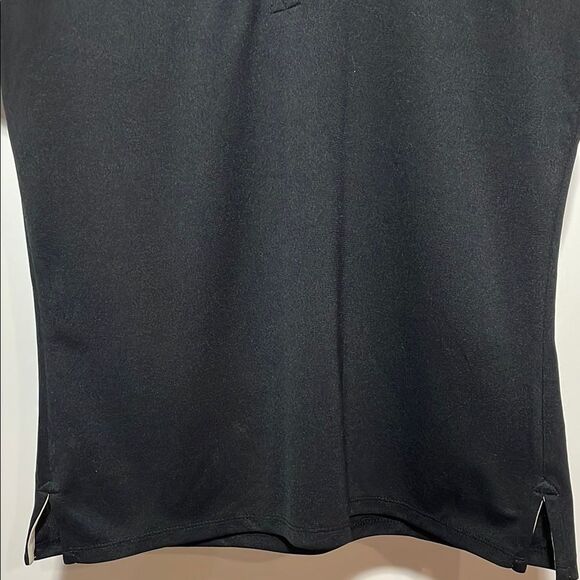 Russell Black Embroidered Polo Shirt - Picture 3 of 9